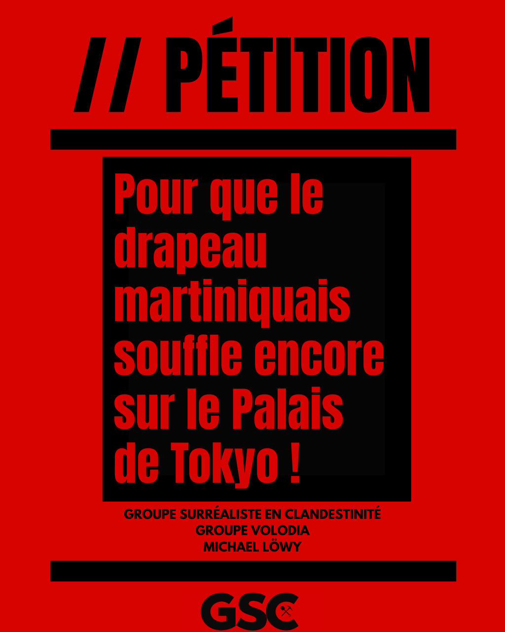 PÉTITION // POUR QUE LE DRAPEAU MARTINIQUAIS SOUFFLE&nbsp;ENCORE